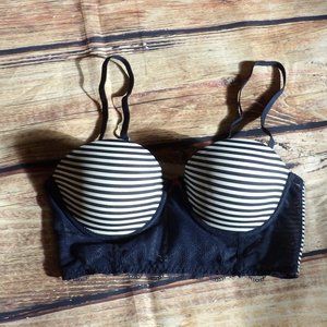 Blue & White Striped Tommy Hilfiger Bra